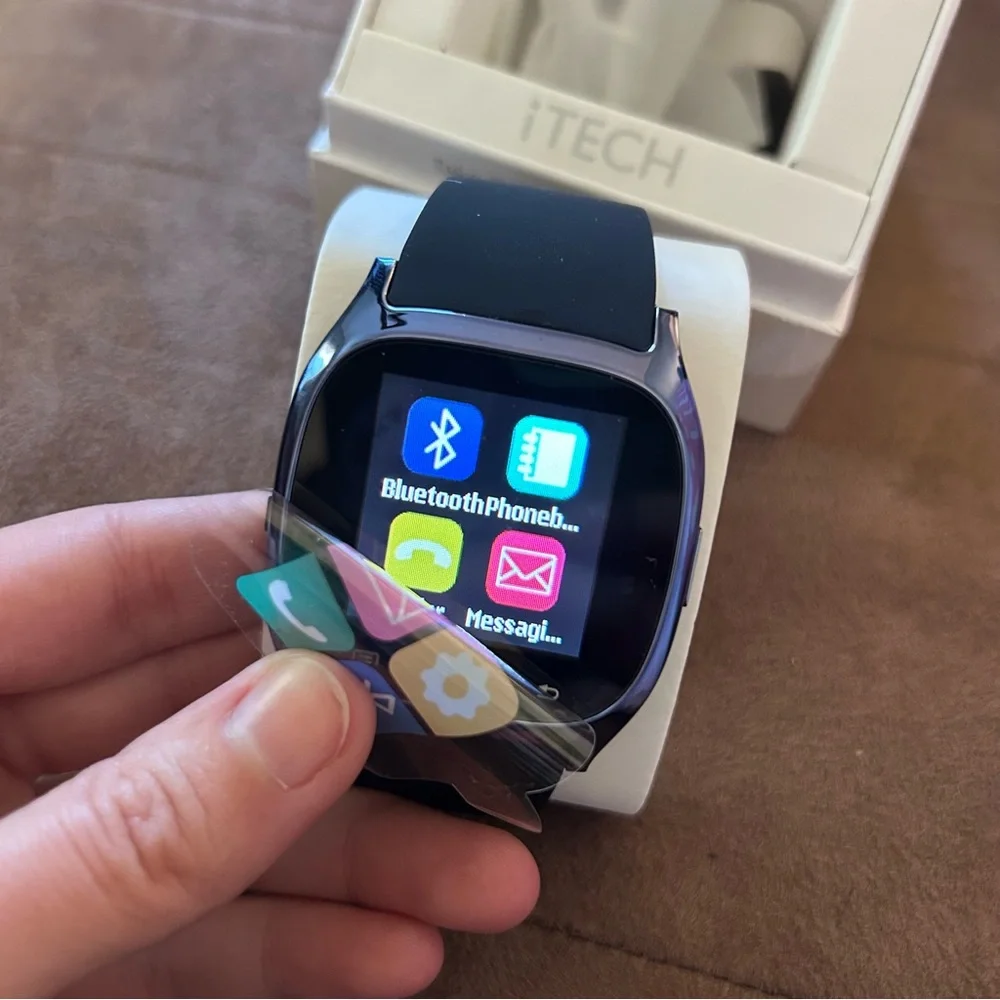 iTech Smart Watch NIB w Charging Cord & Manual